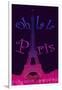 Oh La la Paris-Cora Niele-Framed Giclee Print