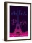 Oh La la Paris-Cora Niele-Framed Giclee Print