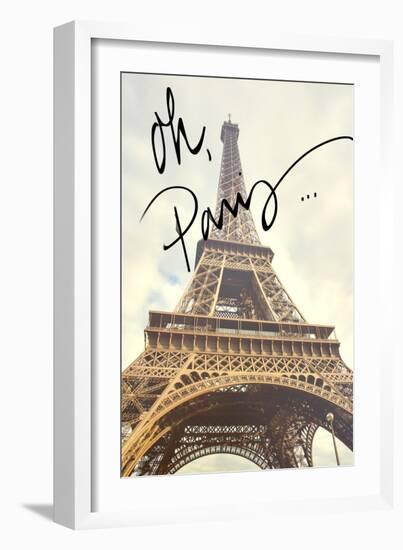 Oh Paris-Emily Navas-Framed Art Print