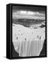 Oh Sheet!-Thomas Barbey-Framed Stretched Canvas