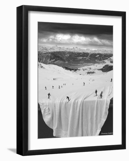 Oh Sheet!-Thomas Barbey-Framed Giclee Print