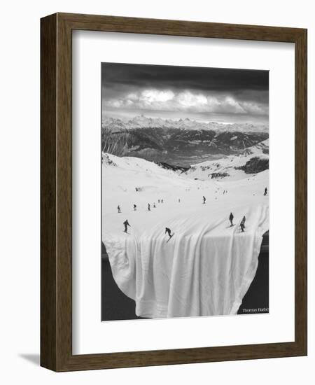 Oh Sheet!-Thomas Barbey-Framed Giclee Print