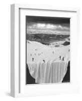 Oh Sheet!-Thomas Barbey-Framed Giclee Print