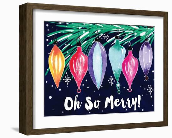 Oh So Merry-Sara Berrenson-Framed Art Print