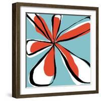 Oh So Pretty - Aqua-Jan Weiss-Framed Art Print