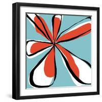 Oh So Pretty - Aqua-Jan Weiss-Framed Art Print