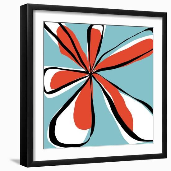 Oh So Pretty - Aqua-Jan Weiss-Framed Art Print