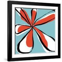 Oh So Pretty - Aqua-Jan Weiss-Framed Art Print