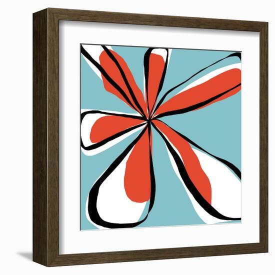 Oh So Pretty - Aqua-Jan Weiss-Framed Art Print