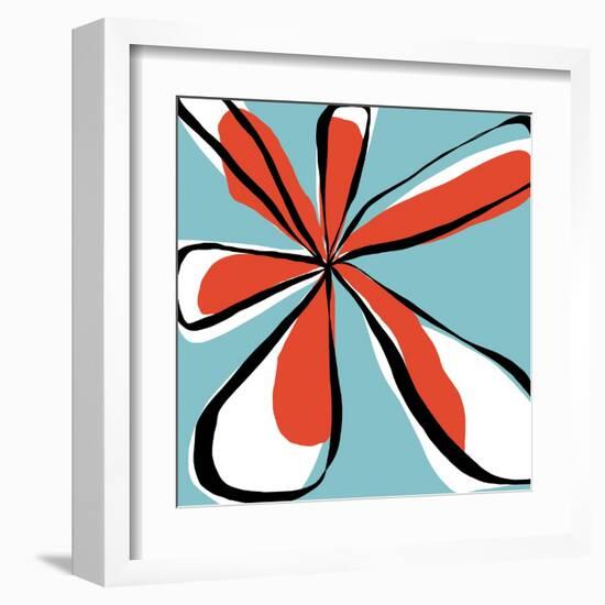 Oh So Pretty - Aqua-Jan Weiss-Framed Art Print