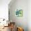 Oh So Pretty - Green-Jan Weiss-Stretched Canvas displayed on a wall