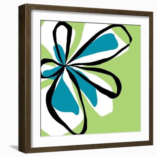 Oh So Pretty – Green-Jan Weiss-Framed Art Print