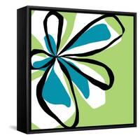 Oh So Pretty – Green-Jan Weiss-Framed Stretched Canvas