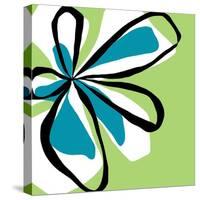 Oh So Pretty – Green-Jan Weiss-Stretched Canvas