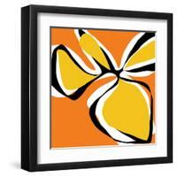 Oh So Pretty - Orange-Jan Weiss-Framed Art Print