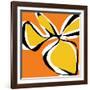 Oh So Pretty - Orange-Jan Weiss-Framed Art Print