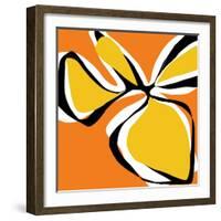 Oh So Pretty - Orange-Jan Weiss-Framed Art Print