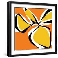 Oh So Pretty - Orange-Jan Weiss-Framed Art Print