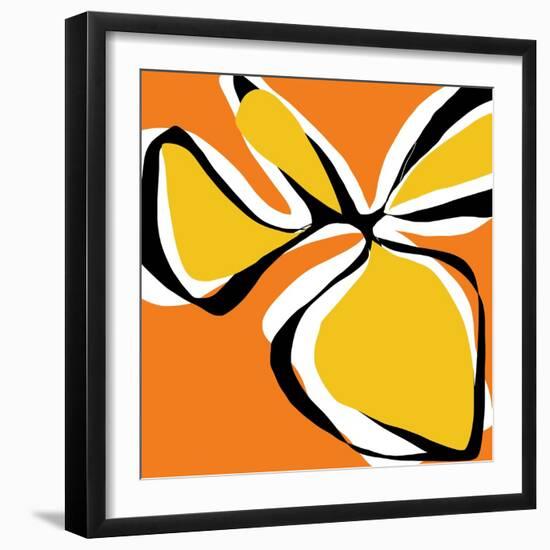 Oh So Pretty - Orange-Jan Weiss-Framed Art Print