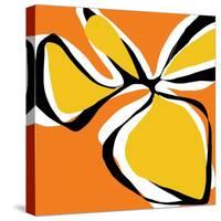 Oh So Pretty - Orange-Jan Weiss-Stretched Canvas