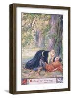 Oh, Stranger, If Thou are Not Dying Speak Up and Move-Charles Edmund Brock-Framed Giclee Print