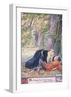 Oh, Stranger, If Thou are Not Dying Speak Up and Move-Charles Edmund Brock-Framed Giclee Print