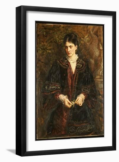 Oh! That a Dream So Sweet, So Long Enjoy'd, Should Be So Sadly, Cruelly Destroyed, 1872-John Everett Millais-Framed Giclee Print