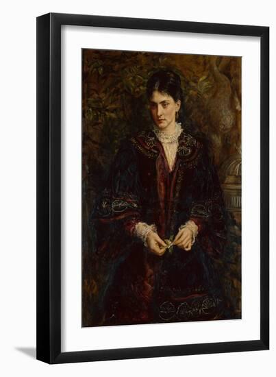 Oh! that Dream So Sweet, So Long Enjoy'd, Should Be So Sadly, Cruelly Destroyed, 1872 (Oil on Canva-John Everett Millais-Framed Giclee Print