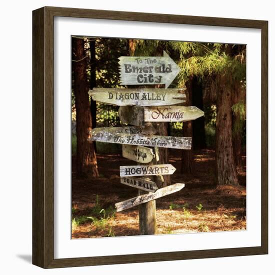 Oh the Places You Will Go-Lance Kuehne-Framed Photographic Print