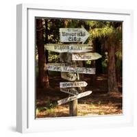 Oh the Places You Will Go-Lance Kuehne-Framed Photographic Print