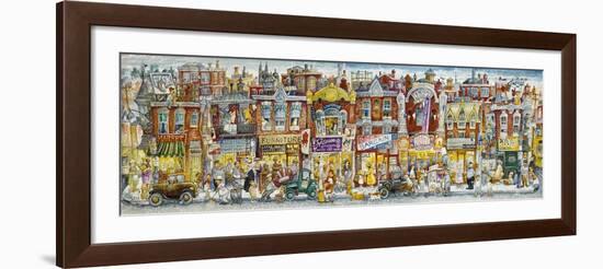 Oh, the Street Where I Lived-Bill Bell-Framed Giclee Print