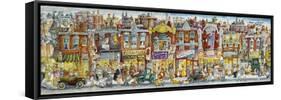 Oh, the Street Where I Lived-Bill Bell-Framed Stretched Canvas