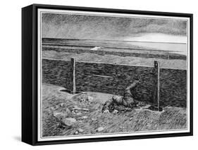 Oh, Whistle, and I'll Come to You! Parkins's Dream of the 'thing' on the Sea-Shore-null-Framed Stretched Canvas