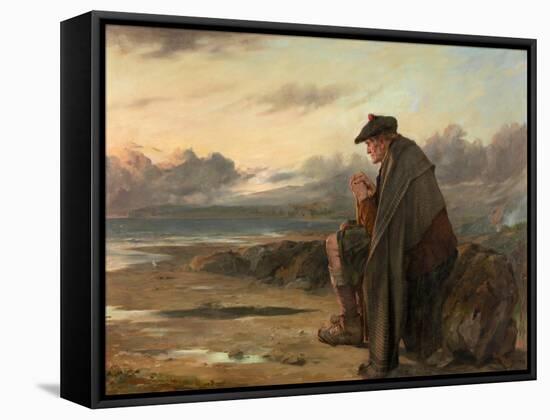 Oh, Why I Left My Hame?, 1886-Thomas Faed-Framed Stretched Canvas