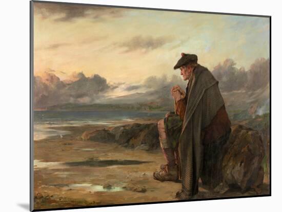 Oh, Why I Left My Hame?, 1886-Thomas Faed-Mounted Giclee Print