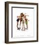 Oh, Yeah-Norman Rockwell-Framed Art Print