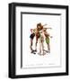 Oh, Yeah-Norman Rockwell-Framed Art Print