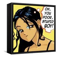 Oh You Poor Stupid Boy-Harry Briggs-Framed Stretched Canvas