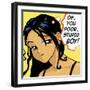 Oh You Poor Stupid Boy-Harry Briggs-Framed Premium Giclee Print