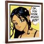 Oh You Poor Stupid Boy-Harry Briggs-Framed Giclee Print