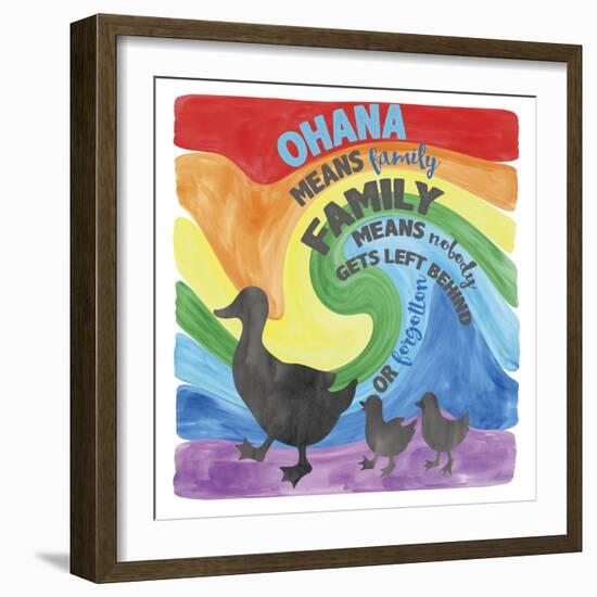 Ohana-Erin Clark-Framed Giclee Print