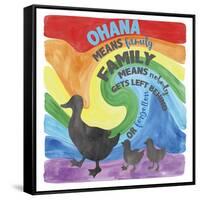 Ohana-Erin Clark-Framed Stretched Canvas