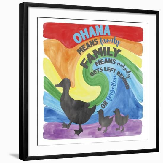 Ohana-Erin Clark-Framed Giclee Print