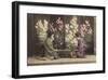 Ohanasan Playing "Go" Game-The Kyoto Collection-Framed Premium Giclee Print