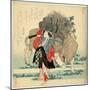 Oharame-Katsushika Hokusai-Mounted Giclee Print