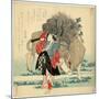 Oharame-Katsushika Hokusai-Mounted Giclee Print