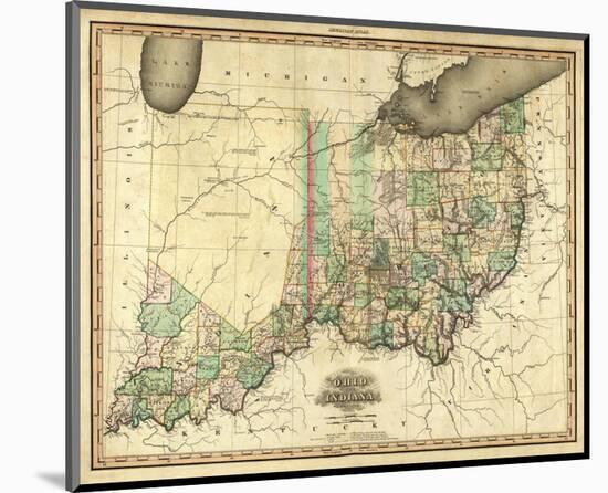 Ohio and Indiana, c.1823-Henry S^ Tanner-Mounted Art Print