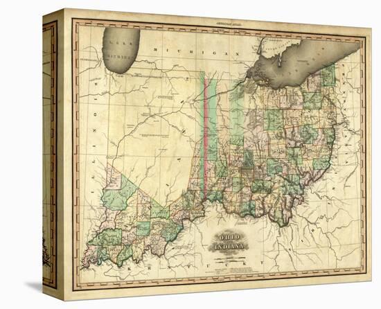 Ohio and Indiana, c.1823-Henry S^ Tanner-Stretched Canvas
