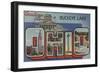Ohio - Buckeye Lake-Lantern Press-Framed Art Print