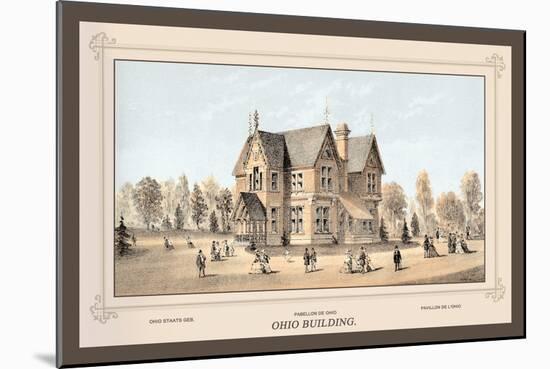 Ohio Building, Centennial International Exhibition, 1876-Linn Westcott-Mounted Art Print